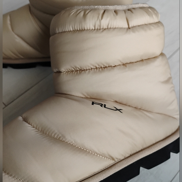 RLX RALPH LAUREN NEW Logo Quilted Bootie Boots - Picture 7 of 16